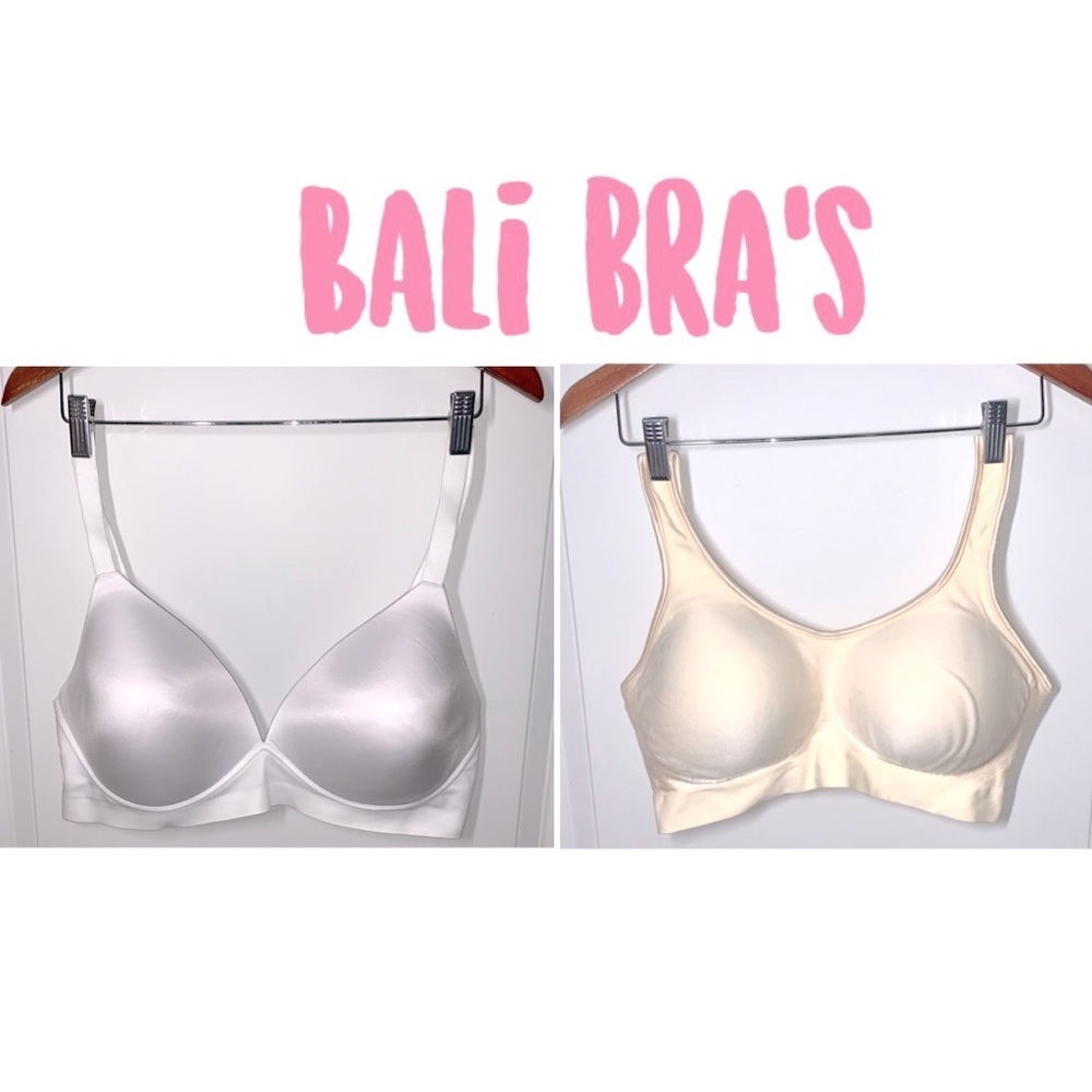 Bali Bra’s White and Ivory 2XL